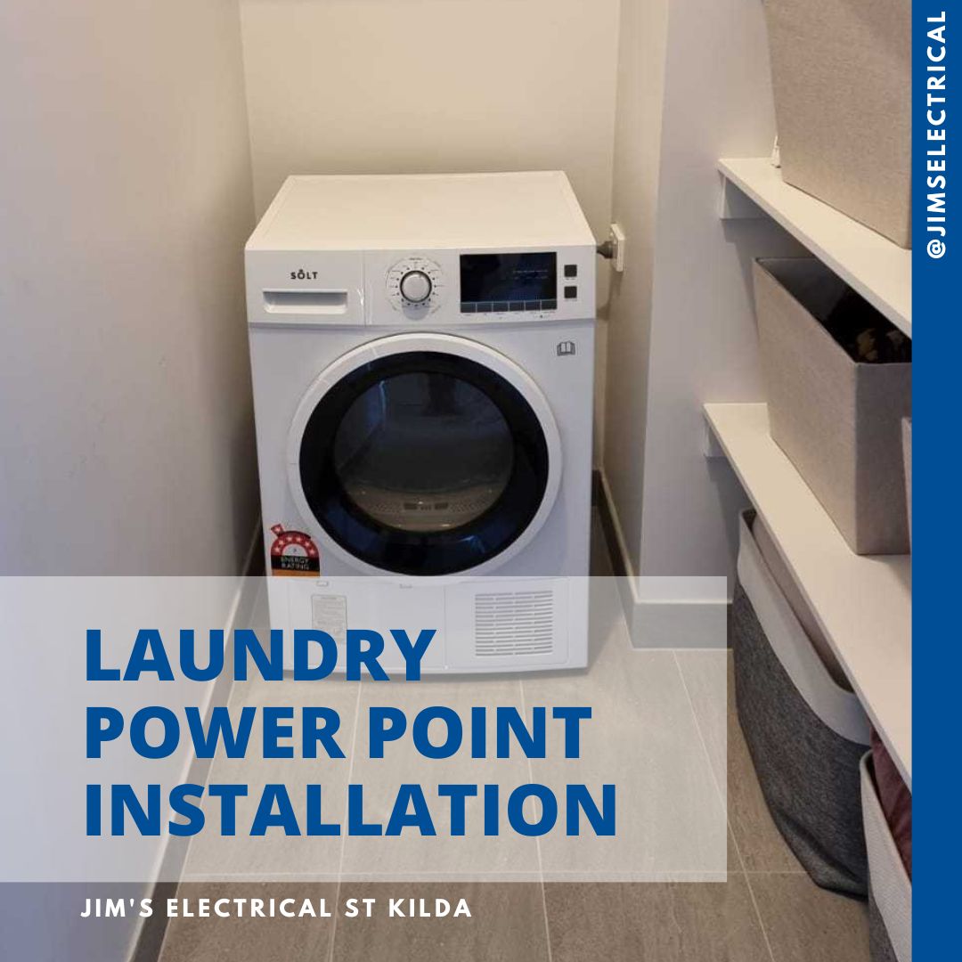 Laundry Power Point Installation